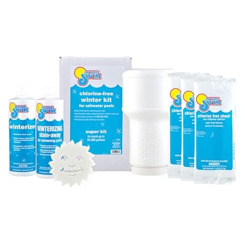 In The Swim Saltwater Pool Closing Kit, up to 35,000 gallons