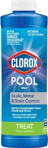 Clorox Pool&Spa Scale, Metal and Stain Control, 1 quart