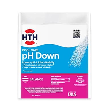 HTH Pool Care pH Down, 5 lb