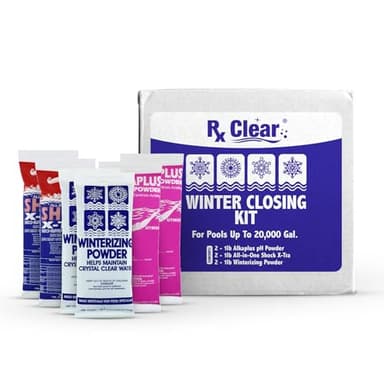 Rx Clear Pool Closing Kit, up to 20,000 gallons