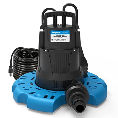 Acquaer 1/4 HP Automatic Pool Cover Pump, 2,250 GPH