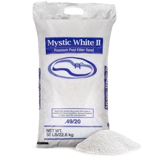 U.S. Silica Mystic White II Pool Filter Sand, 50 lb