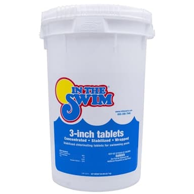 In The Swim 3 Inch Stabilized Chlorine Tablets, 50 lb