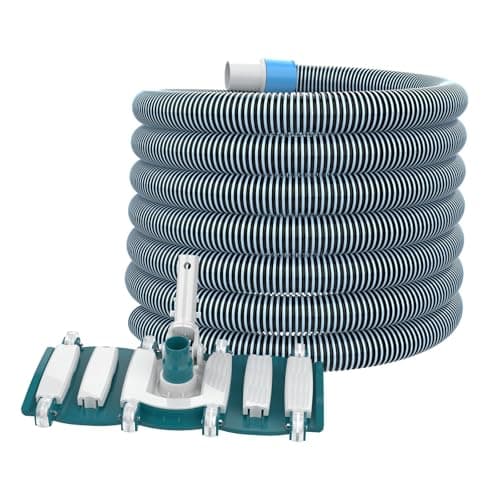 POOLWHALE Pool Vacuum Head and 36 ft Hose Kit