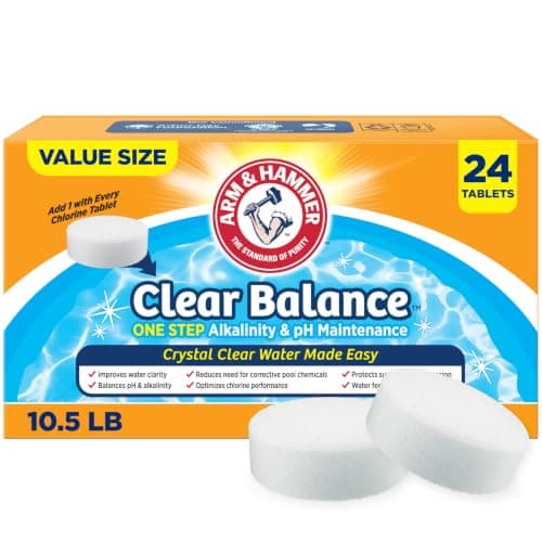 ARM & HAMMER Clear Balance pH Maintenance Tablets, 24 count