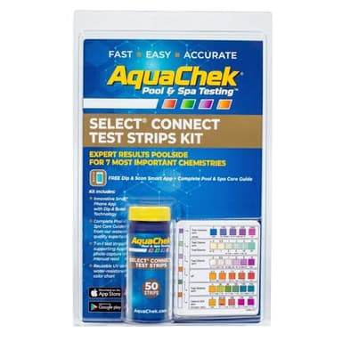 AquaChek Select Connect 7-Way Test Strips, complete kit