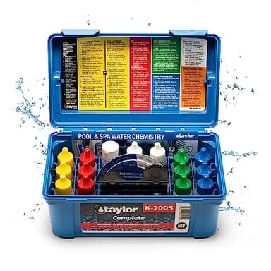 Taylor Technologies K-2005 DPD 9-in-1 Complete Pool Test Kit