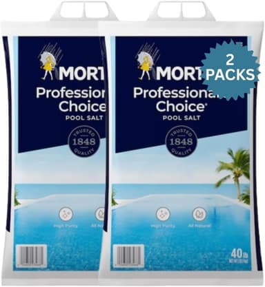 Morton Professional's Choice Pool Salt, 40 lb