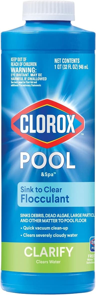 Clorox Pool&Spa Sink to Clear Flocculant