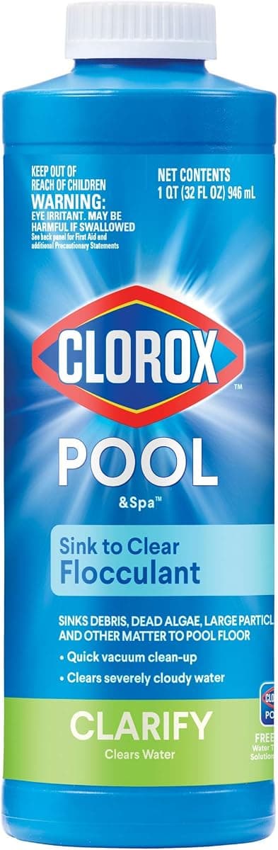 Clorox Pool&Spa Sink to Clear Flocculant