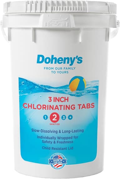 Doheny's 3-Inch Stabilized Chlorine Tablets