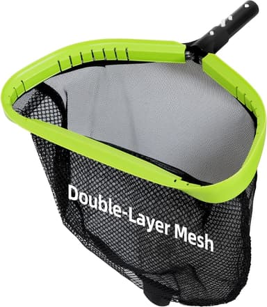 Sepetrel Professional Pool Leaf Skimmer Net, double-layer deep bag
