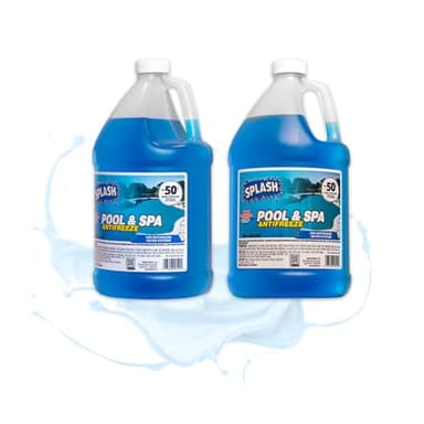 Splash Pool & Spa Antifreeze -50F, 2 x 1 Gallon
