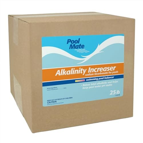 Pool Mate Premium Alkalinity Increaser, 25 lb