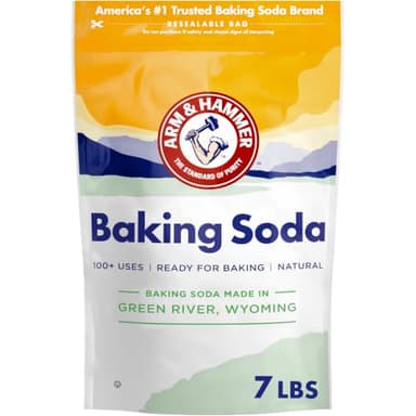 Arm & Hammer Baking Soda, 100% Pure Sodium Bicarbonate, 7 lb