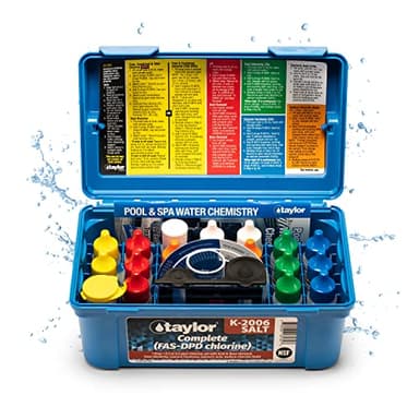 Taylor Technologies K-2006-SALT FAS-DPD 9-in-1 Test Kit