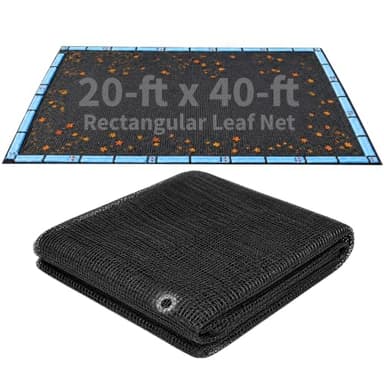 Blue Wave BWC564 Rectangular Leaf Net Cover, 20 ft x 40 ft