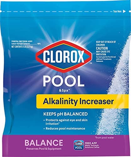 Clorox Pool&Spa Swimming Pool Alkalinity Increaser, 5 lb