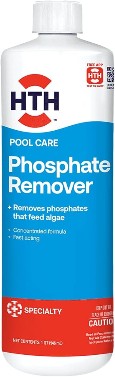 HTH Pool Care Phosphate Remover, 1 quart