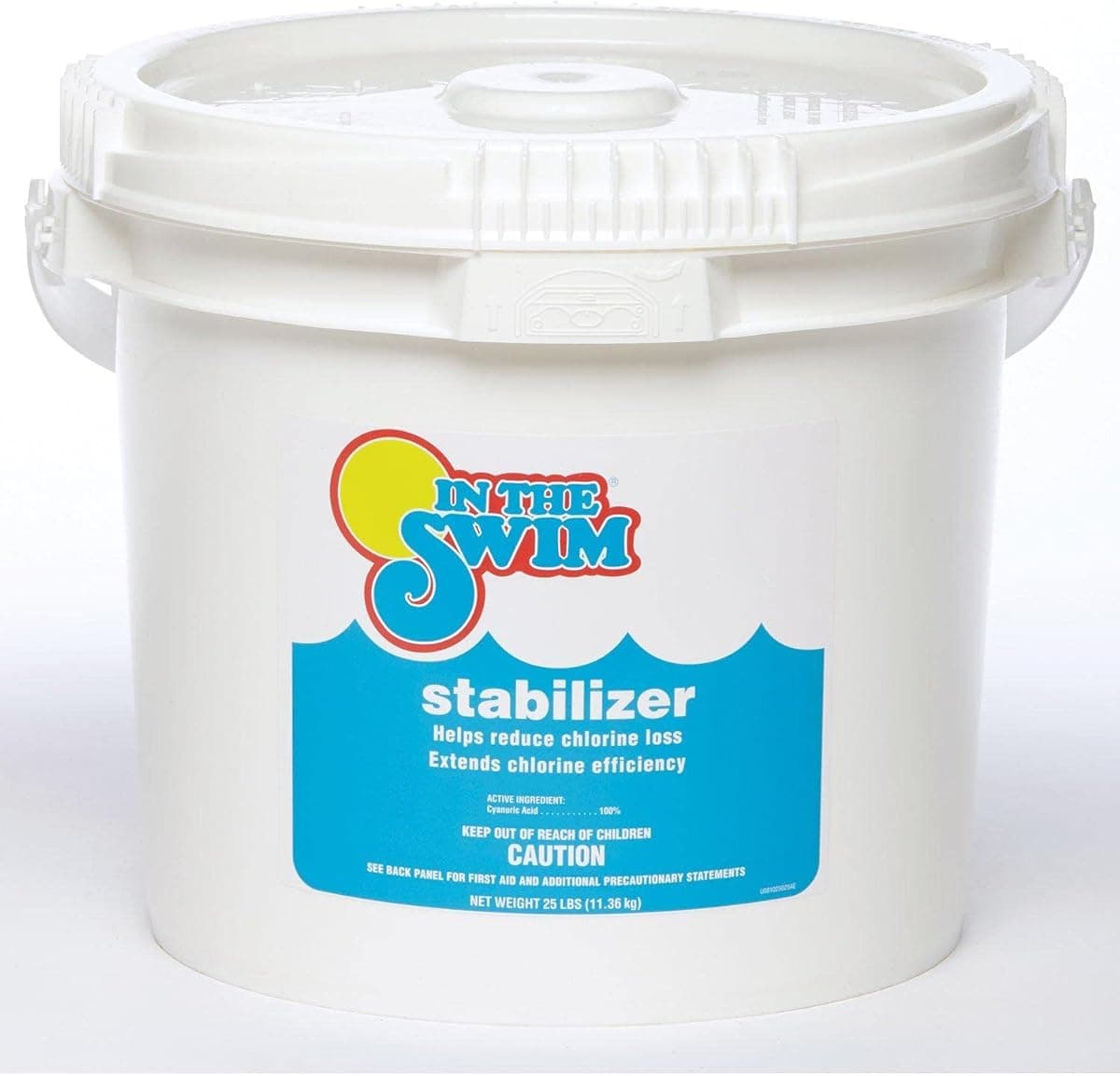 In The Swim Pool Stabilizer, 100% Cyanuric Acid, 25 lb