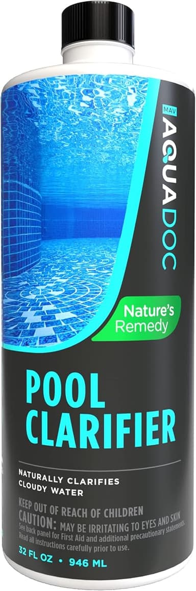 AquaDoc Natural Pool Clarifier, chitosan, 32 oz