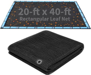 Blue Wave BWC564 Rectangular Leaf Net Cover, 20 ft x 40 ft