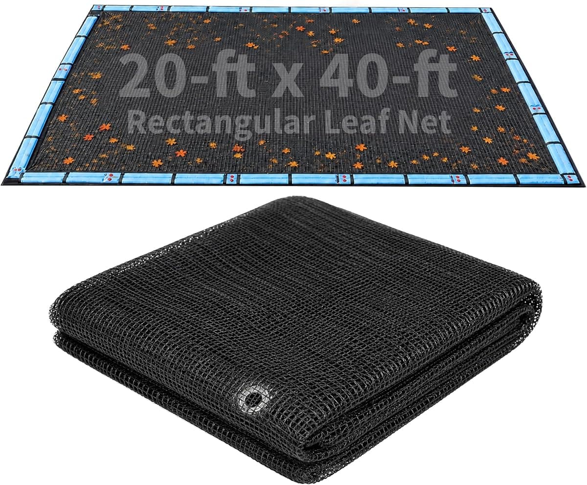 Blue Wave BWC564 Rectangular Leaf Net Cover, 20 ft x 40 ft