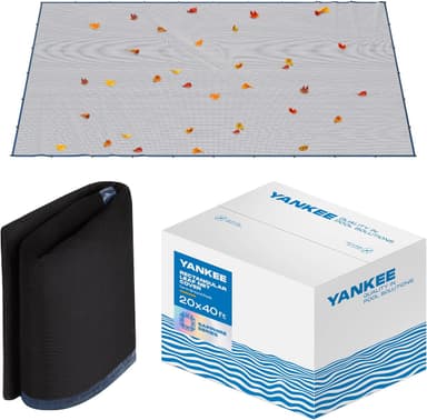 Yankee Pool Leaf Net Cover, 20 ft x 40 ft, heavy duty